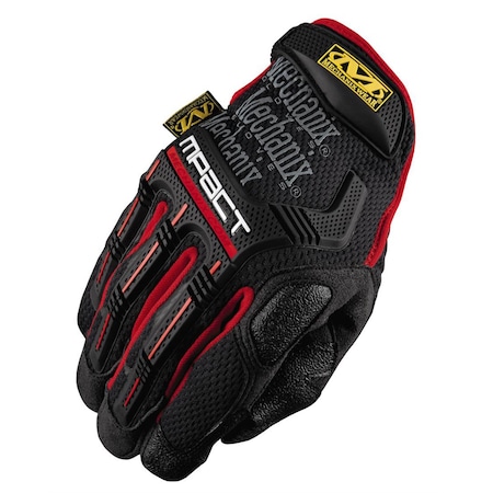 Mechanix Wear XL Mpact Glove D30 HI IMP BLKRED MECMPT-52-011